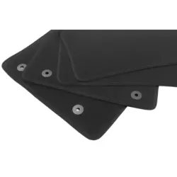 Dywaniki Samochodowe Welurowe Lancia Delta III 2008-...r Exclusive Komplet Grafitowe