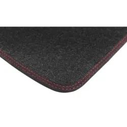 Dywaniki Samochodowe Welurowe Lancia Delta III 2008-...r Exclusive Komplet Grafitowe