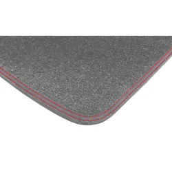 Dywaniki Samochodowe Welurowe Alfa Romeo Gulietta 2010-2018r Exclusive Komplet Szare