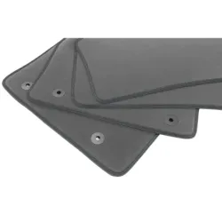 Dywaniki Samochodowe Welurowe BMW Seria 3 F30 2012-2020r Exclusive Komplet Szare