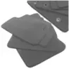 Dywaniki Samochodowe Welurowe BMW X3 E83 2003-2010r Exclusive Komplet Szare