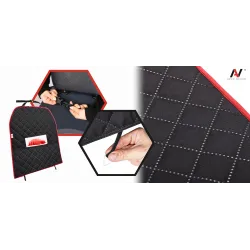 Osłona na tył fotela z kieszenią mata ochronna ochraniacz samochodowy tyłu