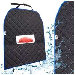 Osłona na tył fotela z kieszenią mata ochronna ochraniacz samochodowy tyłu