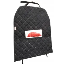 Osłona na tył fotela mata ochronna ochraniacz samochodowy tyłu z kieszenią