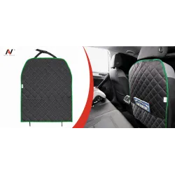 Osłona na tył fotela z kieszenią mata ochronna ochraniacz samochodowy tyłu