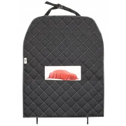 Osłona na tył fotela mata ochronna ochraniacz samochodowy tyłu z kieszenią