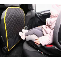 Osłona na tył fotela z kieszenią mata ochronna ochraniacz samochodowy tyłu
