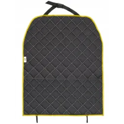 Osłona na tył fotela z kieszenią mata ochronna ochraniacz samochodowy tyłu