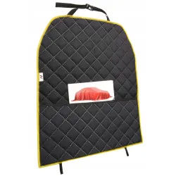 Osłona na tył fotela z kieszenią mata ochronna ochraniacz samochodowy tyłu