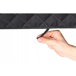 Osłona na tył fotela z kieszenią mata ochronna ochraniacz samochodowy tyłu