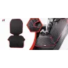 Mata ochronna pod fotelik samochodowy ochronna osłona na fotel czerwona
