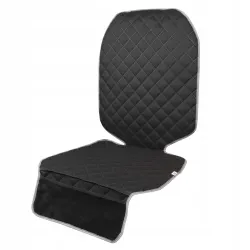 Mata ochronna pod fotelik samochodowy ochronna osłona na fotel szara