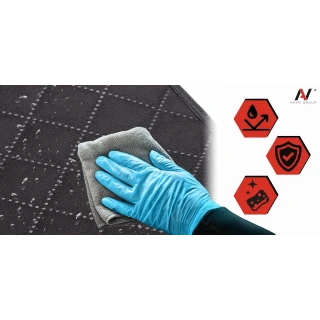 Mata ochronna na tył kanapy ochraniacz pod fotelik samochodowy M pikowana