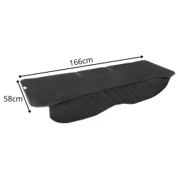 Mata ochronna na tył kanapy ochraniacz pod fotelik samochodowy XL pikowana