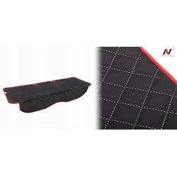 Mata ochronna na tył kanapy ochraniacz pod fotelik samochodowy XL pikowana