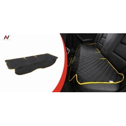 Mata ochronna na tył kanapy ochraniacz pod fotelik samochodowy XL pikowana