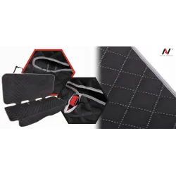 Mata ochronna na tylną kanapę ochraniacz pod foteliki samochodowe roz. M