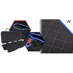 Mata ochronna na tylną kanapę ochraniacz pod foteliki samochodowe roz. M