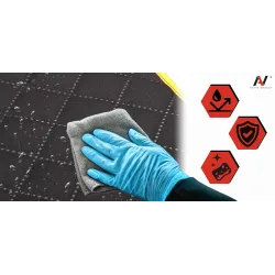 Mata ochronna na tylną kanapę ochraniacz pod foteliki samochodowe roz. M