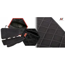 Mata ochronna na tylną kanapę ochraniacz pod foteliki samochodowe roz. XL