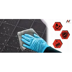 Mata ochronna na tylną kanapę ochraniacz pod foteliki samochodowe roz. XL