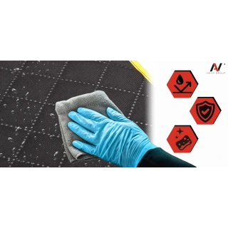 Mata ochronna na tylną kanapę ochraniacz pod foteliki samochodowe roz. XL