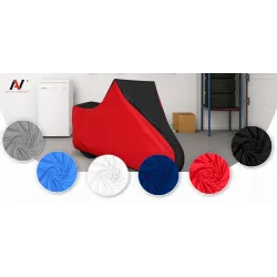 Pokrowiec na Motocykl Garażowy XL 240x127 Wewnętrzny Delikatny Miękki Royal