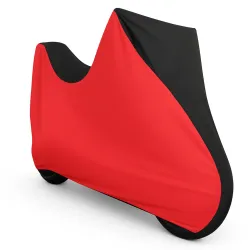 Pokrowiec na Motocykl z Kufrem Garażowy 2XL 290x135 Delikatny Miękki Royal