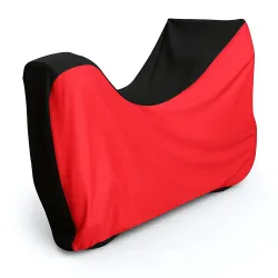 Pokrowiec na Motocykl z Kufrem Garażowy 2XL 290x135 Delikatny Miękki Royal