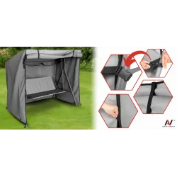 Pokrowiec na Huśtawkę Ogrodową Wodoodporny Plandeka 175x115x150 UV Mocny