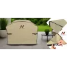 Pokrowiec Ochronny na Grill Gazowy Wodoodporny UV Ogrodowy 126x52x101 Pasy