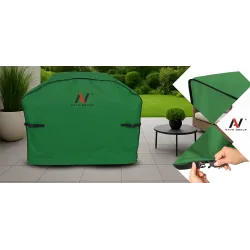 Pokrowiec Ochronny na Grill Gazowy Wodoodporny UV Ogrodowy 126x52x101 Pasy