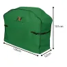 Pokrowiec Ochronny na Grill Gazowy Wodoodporny UV Ogrodowy 126x52x101 Pasy