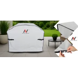 Pokrowiec Ochronny na Grill Gazowy Wodoodporny UV Ogrodowy 148x61x110 Pasy