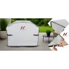 Pokrowiec Ochronny na Grill Gazowy Wodoodporny UV Ogrodowy 148x61x110 Pasy