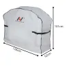 Pokrowiec Ochronny na Grill Gazowy Wodoodporny UV Ogrodowy 126x52x101 Pasy
