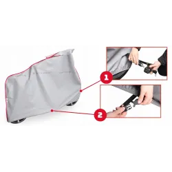 Pokrowiec na Rower z Etui Klamra Ściągacz XL UV Oddychający Zima Lato Mocny