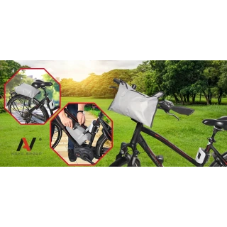 Pokrowiec na Rower z Etui Klamra Ściągacz M 145 - 160 cm UV Oddychający Zima Lato Mocny