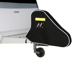 Pokrowiec na Dyszel Przyczepy 3D Osłona Zaczep Plandeka Hak Pas z Klamrą