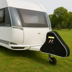 Pokrowiec na Dyszel Przyczepy 3D Osłona Zaczep Plandeka Hak Pas z Klamrą