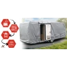 Pokrowiec na Przyczepę Kempingową Kemping Szyty na Miarę 4-Warstwy Pasy