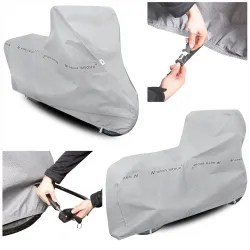 Pokrowiec na Motocykl M 200x120 MIĘKKI Plandeka Motor Klamra Exclusive