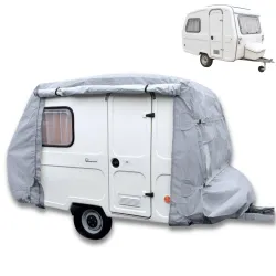Pokrowiec na Przyczepę Kempingową Niewiadów N126 4-warstwy + 4x Pas