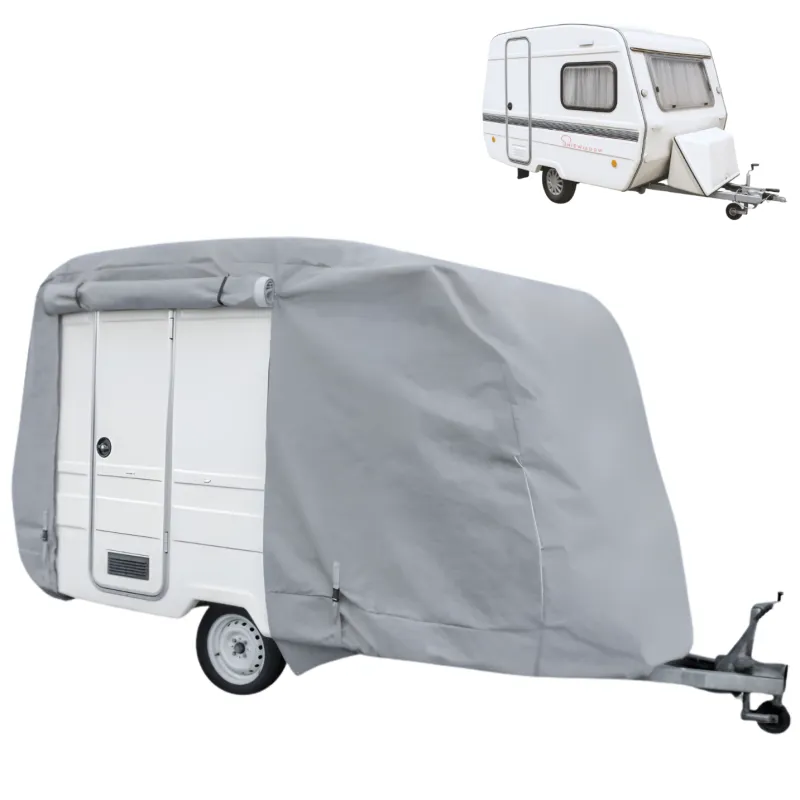 Pokrowiec na Przyczepę Kempingową Niewiadów N126N 4-warstwy + 3x Pas