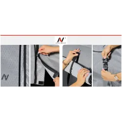 Pokrowiec na Przyczepę Kempingową Niewiadów N126NT 4-warstwy + 3x Pas