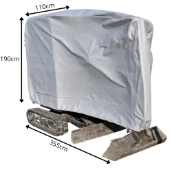 Pokrowiec na minikoparkę - całościowy - NAVA GROUP