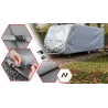 Pokrowiec na Przyczepę Kempingowa 350-380 Kemping Plandeka 4-warstwy UV