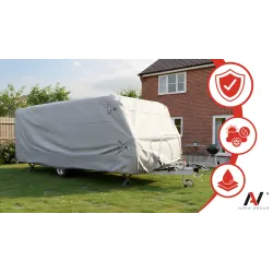 Pokrowiec na Przyczepę Kempingowa 470-500 Kemping Plandeka 4-warstwy UV