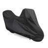 Pokrowiec na Motocykl z Kufrem M 225x120 Plandeka Motor Ściągacz UV Czarny