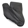 Pokrowiec na Motocykl z Kufrem M 225x120 Plandeka Motor Ściągacz UV Czarny